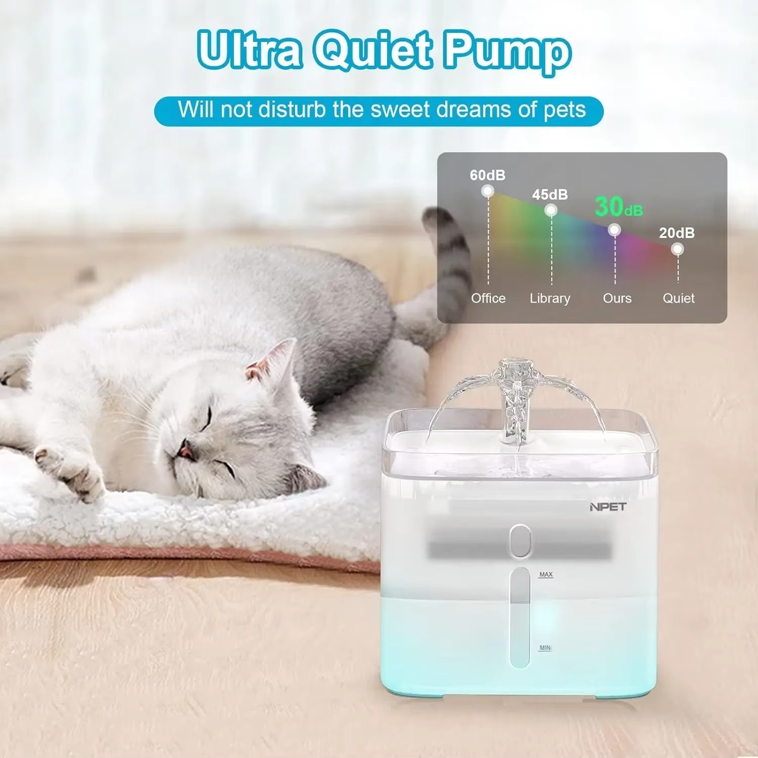FurStarNPET Kedi Su Sebili, 3L - Automatic Cat Water Dispenser 3L incelemesi ve fiyatı
