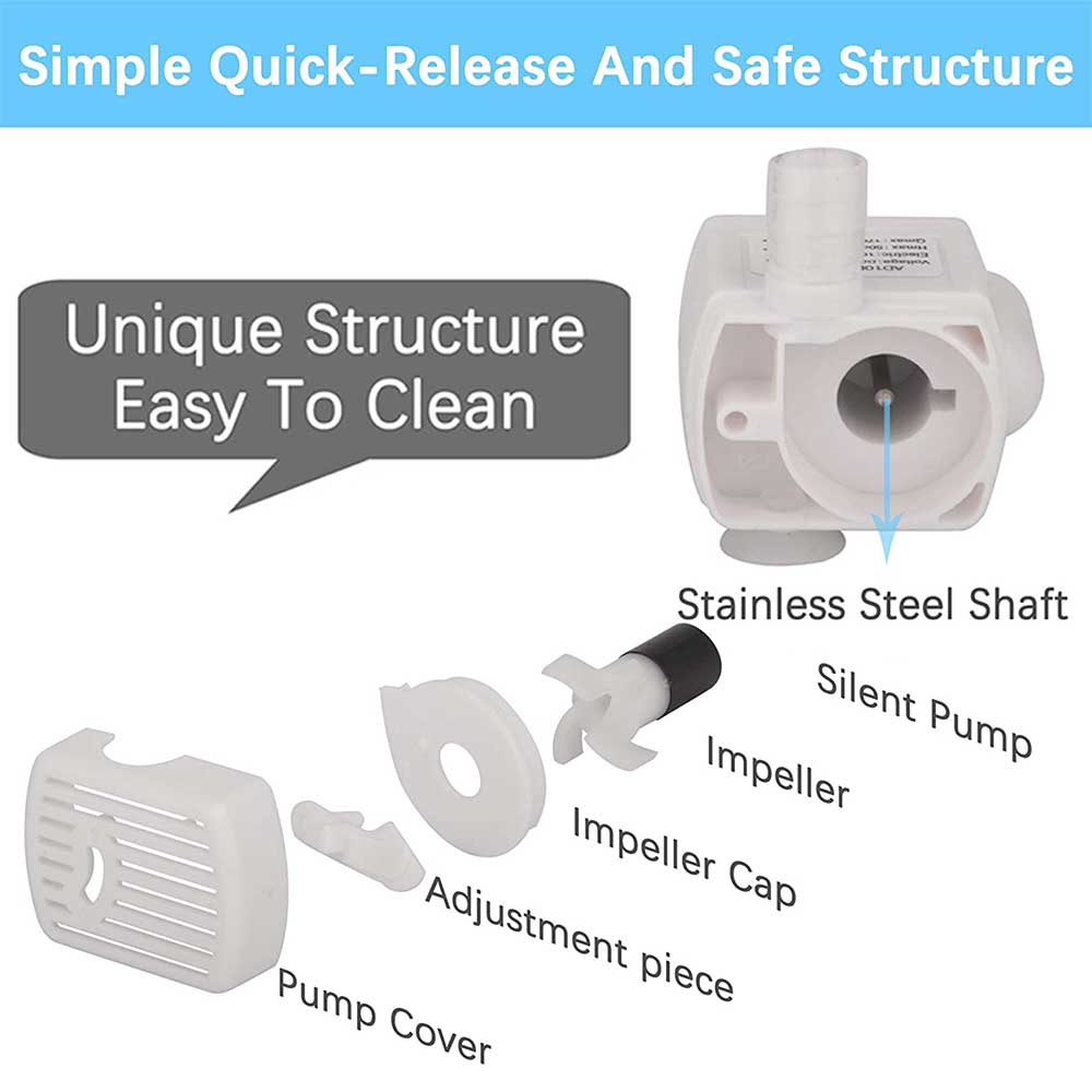 Pet kedi su pompası çeşme anti - Pet Water Fountain Pump Replacement incelemesi ve fiyatı