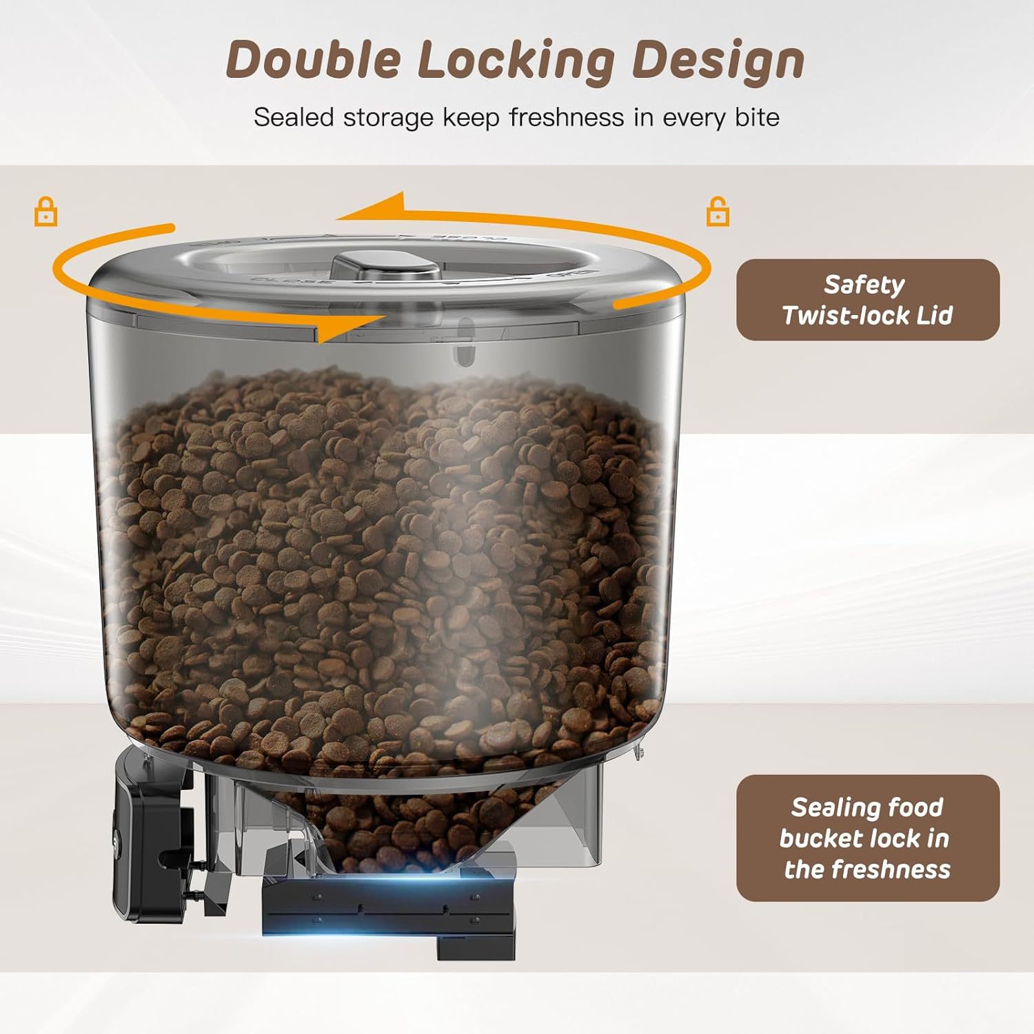 4L Akıllı WiFi Evcil Hayvan Ye - Pet Feeder App Control Portion incelemesi ve fiyatı