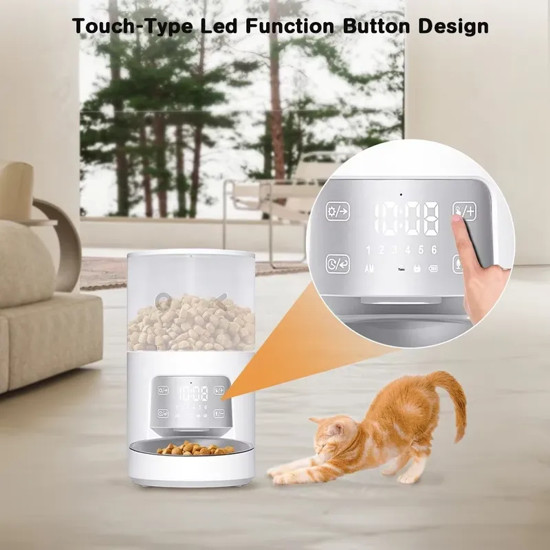 Otomatik Evcil Hayvan Mama Dağ - Automatic Cat Feeder 6L Timed incelemesi ve fiyatı