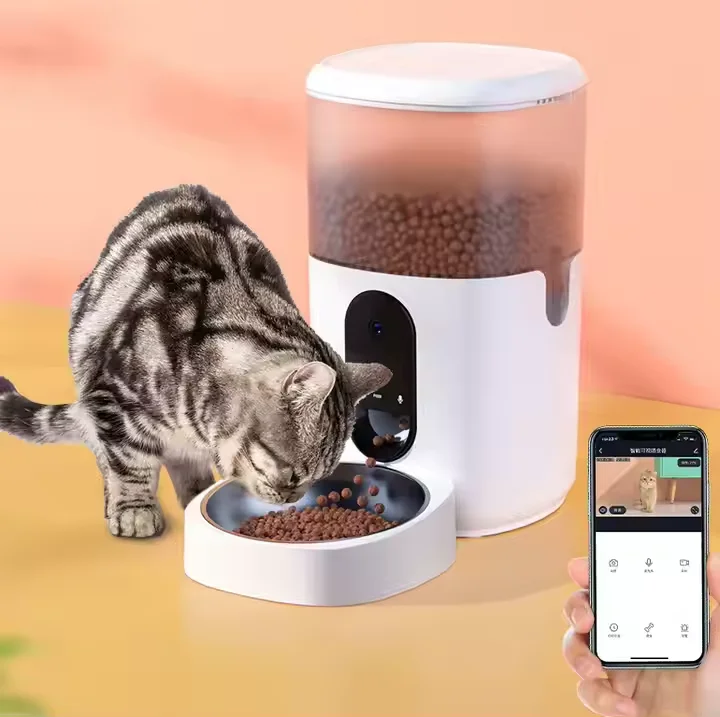 6L 1080P Video Uzaktan Kumanda - Automatic Cat Feeder 6L Timed incelemesi ve fiyatı