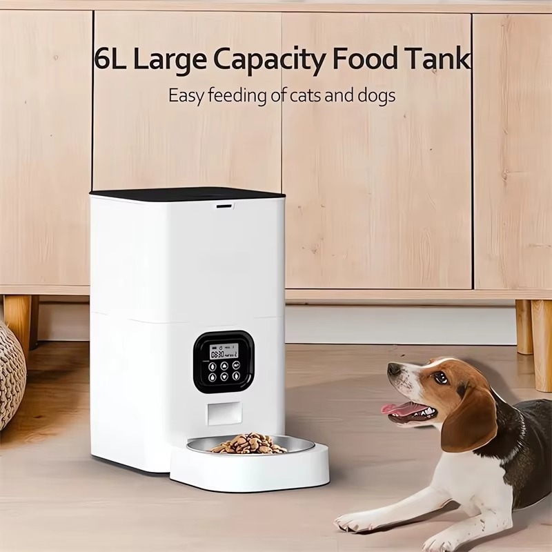 6L Akıllı Evcil Hayvan Mama Ka - Automatic Cat Feeder 6L Timed incelemesi ve fiyatı
