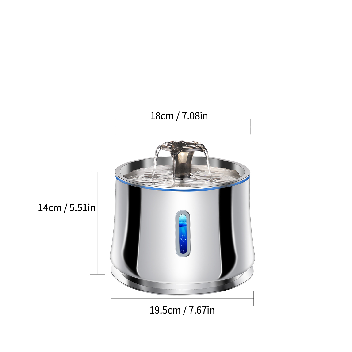 Paslanmaz çelik su çeşmesi ked - Pet Water Fountain Stainless Steel incelemesi ve fiyatı