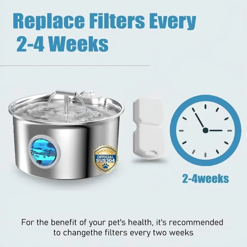 Kedi Su Çeşmesi Filtreleri, Ke - Pet Water Fountain Pump Replacement incelemesi ve fiyatı