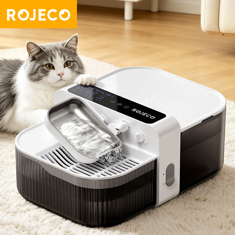 ROJECO 3.5L Kablosuz Evcil Hay - Pet Water Fountain Stainless Steel incelemesi ve fiyatı