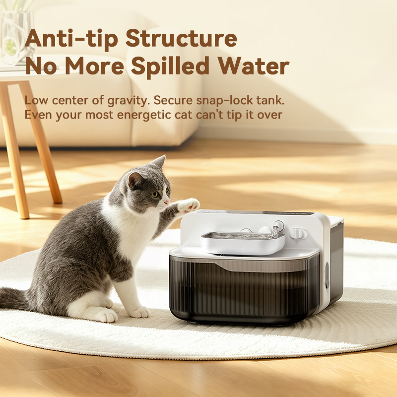 ROJECO 3.5L Kablosuz Evcil Hay - Pet Water Fountain Stainless Steel incelemesi ve fiyatı