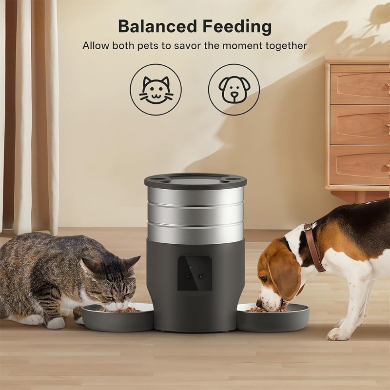 4.5L WiFi Akıllı Evcil Hayvan  - Pet Feeder App Control Portion incelemesi ve fiyatı