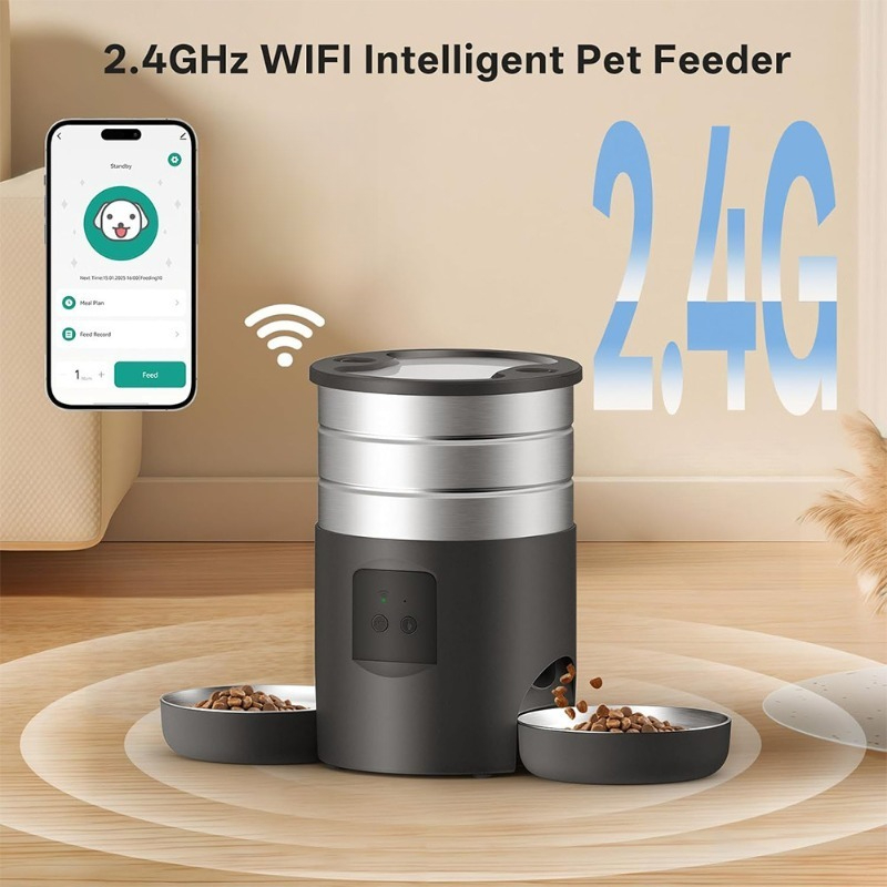 4.5L WiFi Akıllı Evcil Hayvan  - Pet Feeder App Control Portion incelemesi ve fiyatı