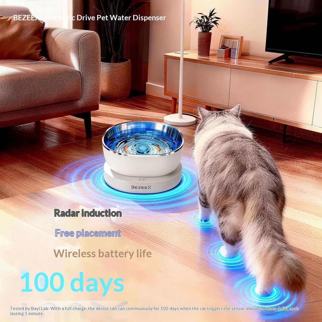 Innovati Manyetik Sürücülü Kab - Wireless Pet Water Fountain Battery incelemesi ve fiyatı