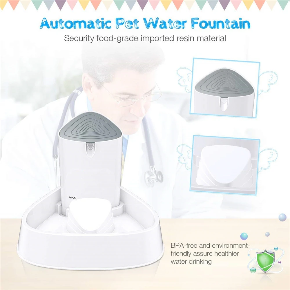 ELSPET Kedi Su Pınarı 1.5L/3L  - Automatic Cat Water Dispenser 3L incelemesi ve fiyatı