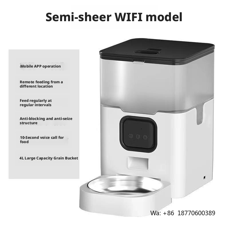 Üretici Smart White 4L 6L Otom - Automatic Cat Feeder 6L Timed incelemesi ve fiyatı